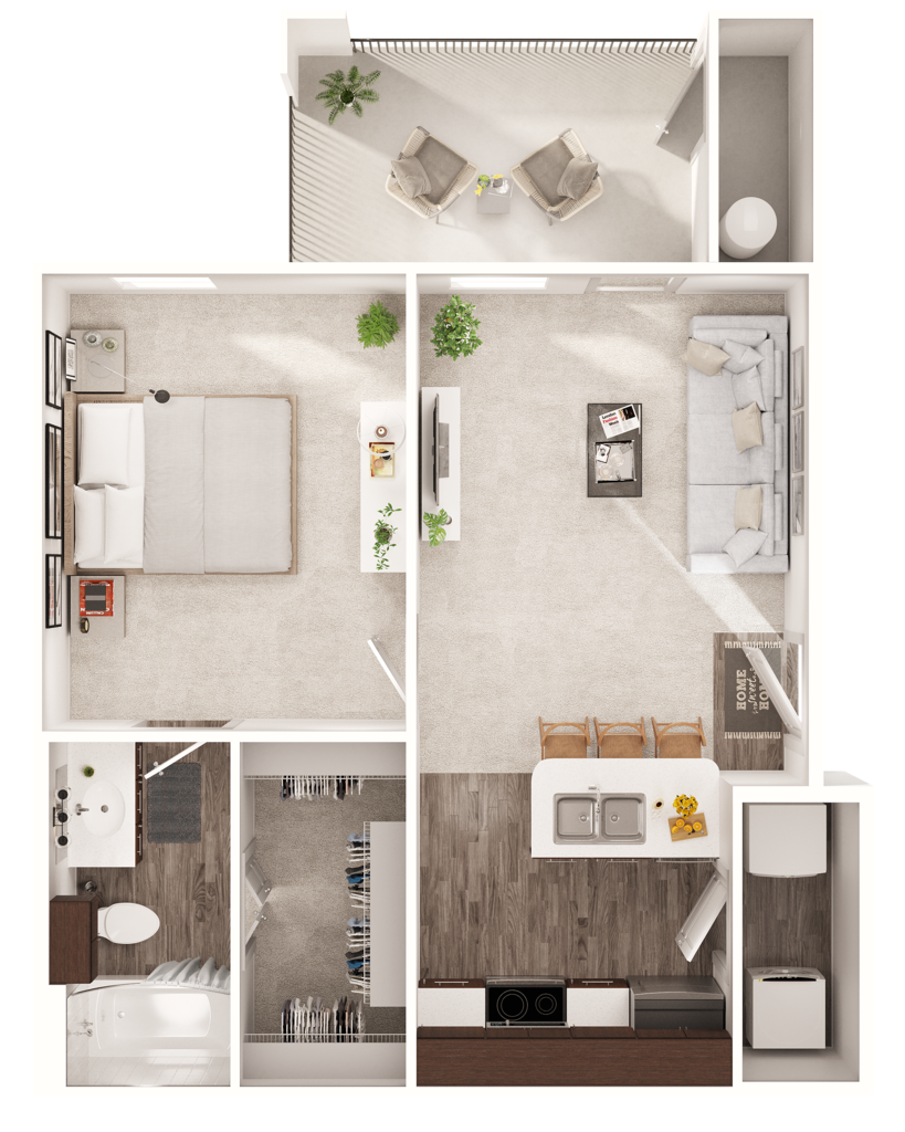 A1 floor plan